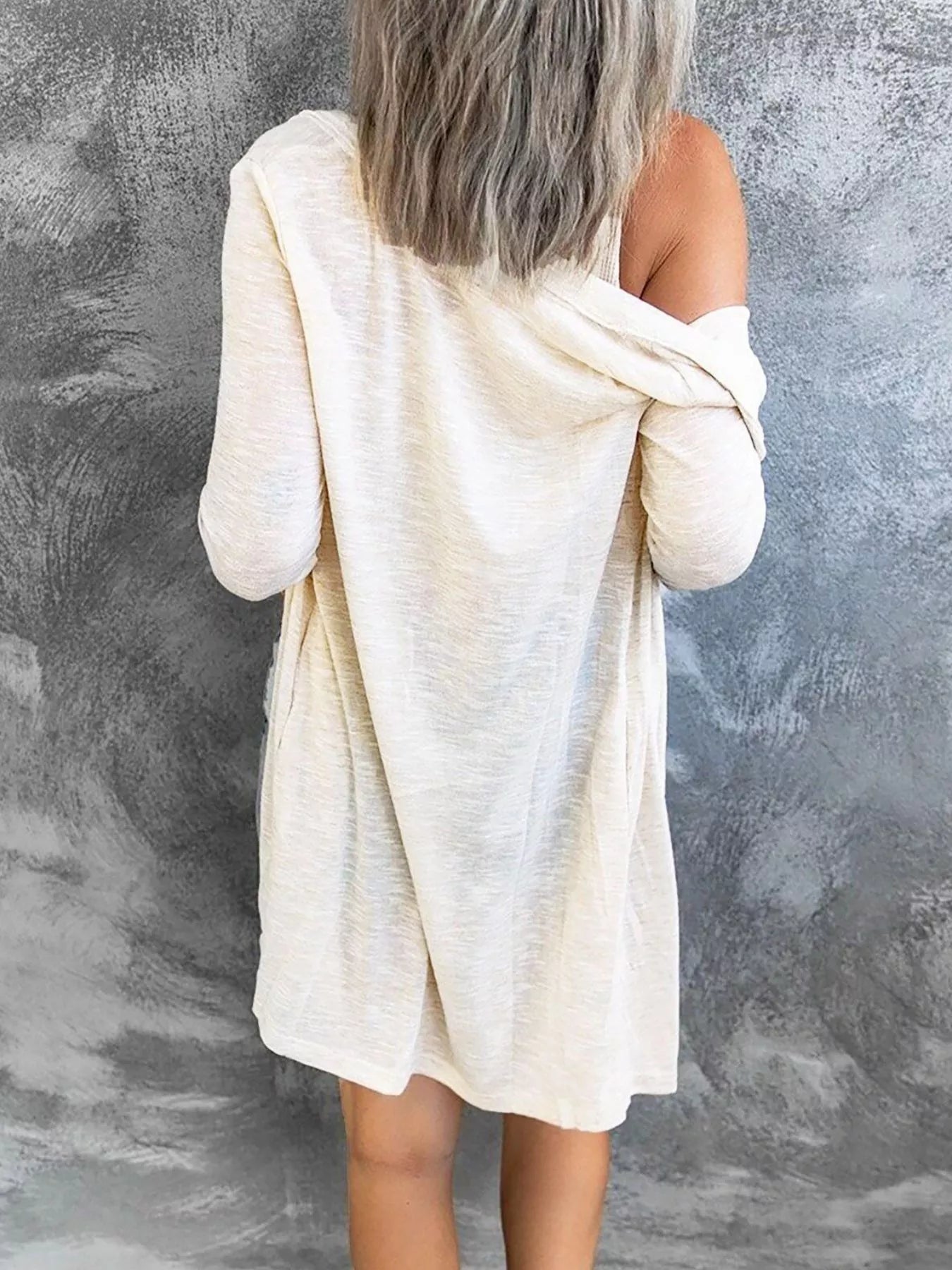 Full Size Lightweight Button-Up Cardigan Plus Size Secondary image