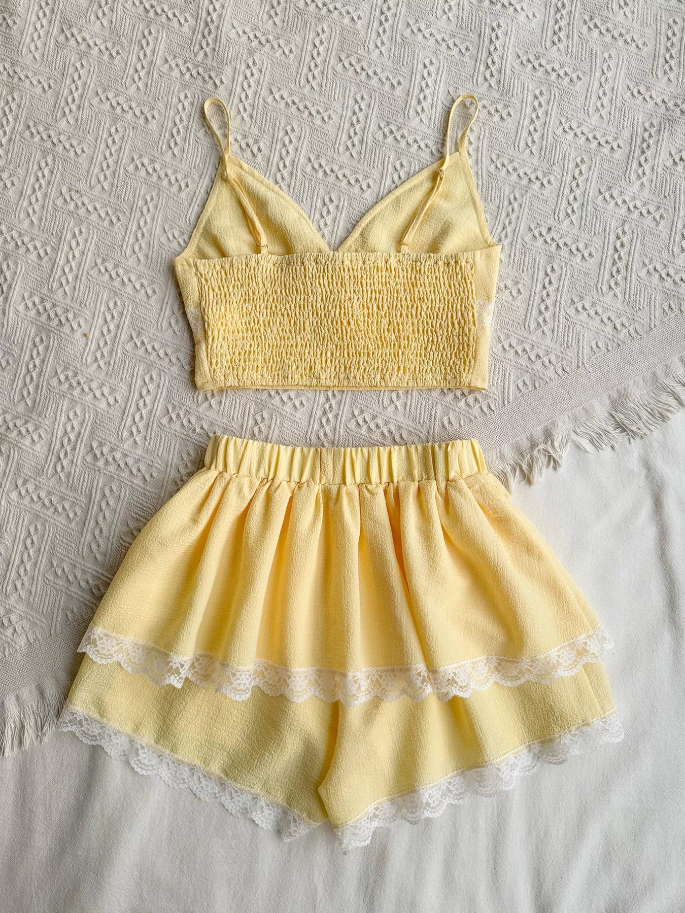 Smocked Cami and Skirt Set Secondary image