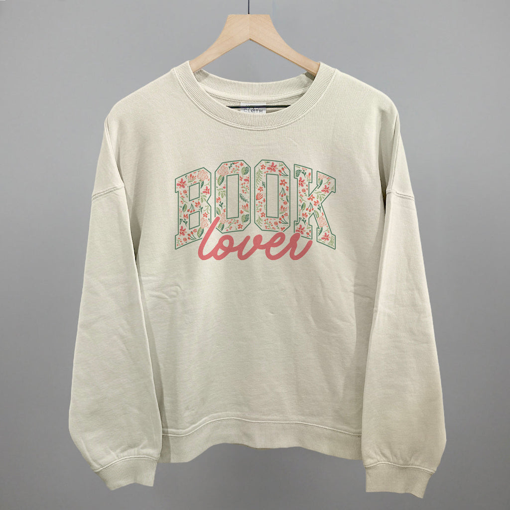 Book Lover Floral Arch + Script
