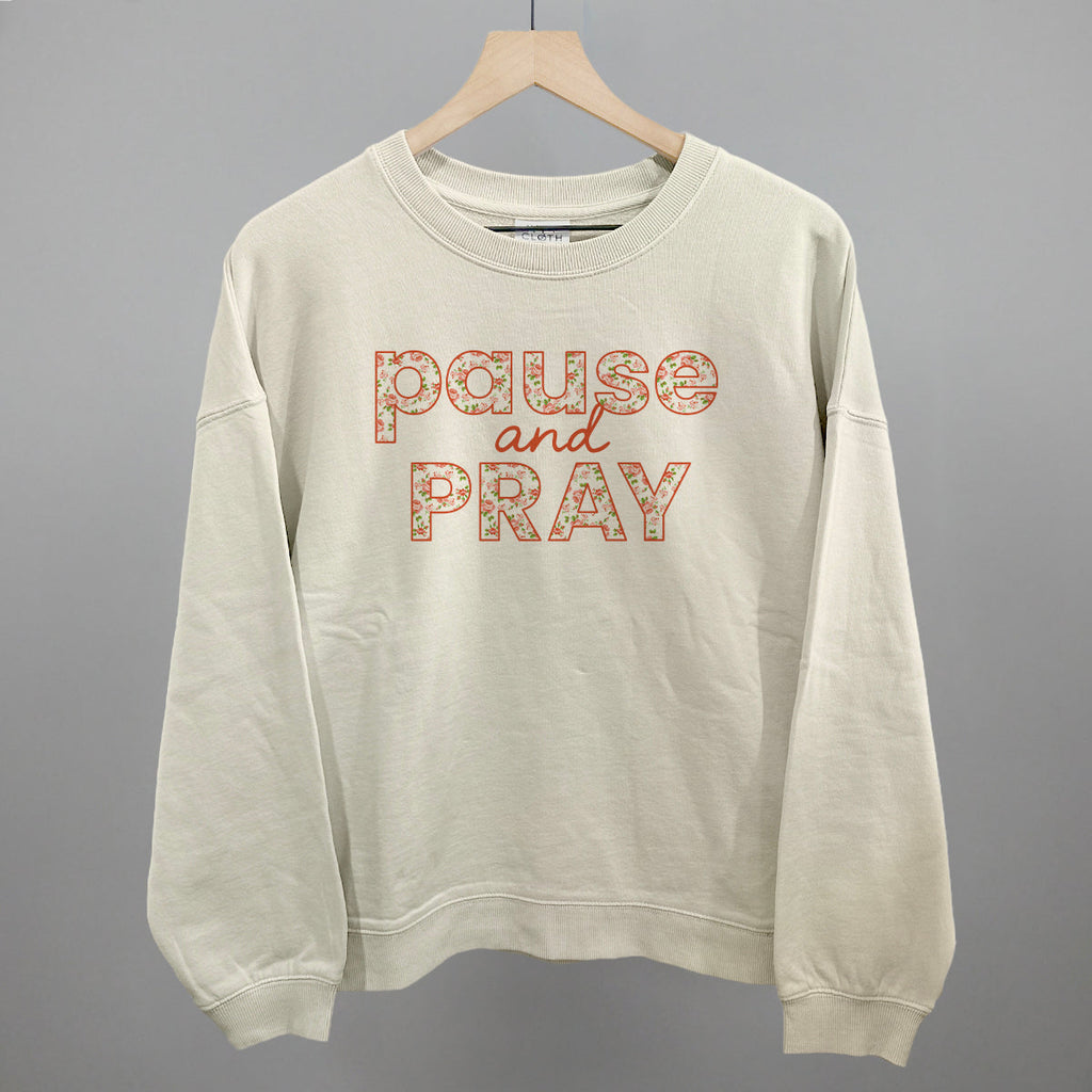 Pause And Pray Floral