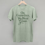 On Gamedays, We Wear Green