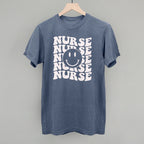 Retro Nurse Smiley (Repeated)