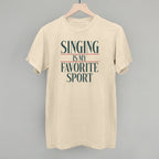 Singing Is My Favorite Sport