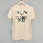 Teaching Is My Favorite Sport