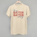 Hey Batter Batter Swing (Red + Navy)