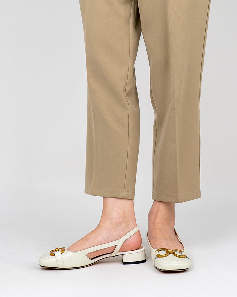 Slingback Block Heel Party Dress Sandals