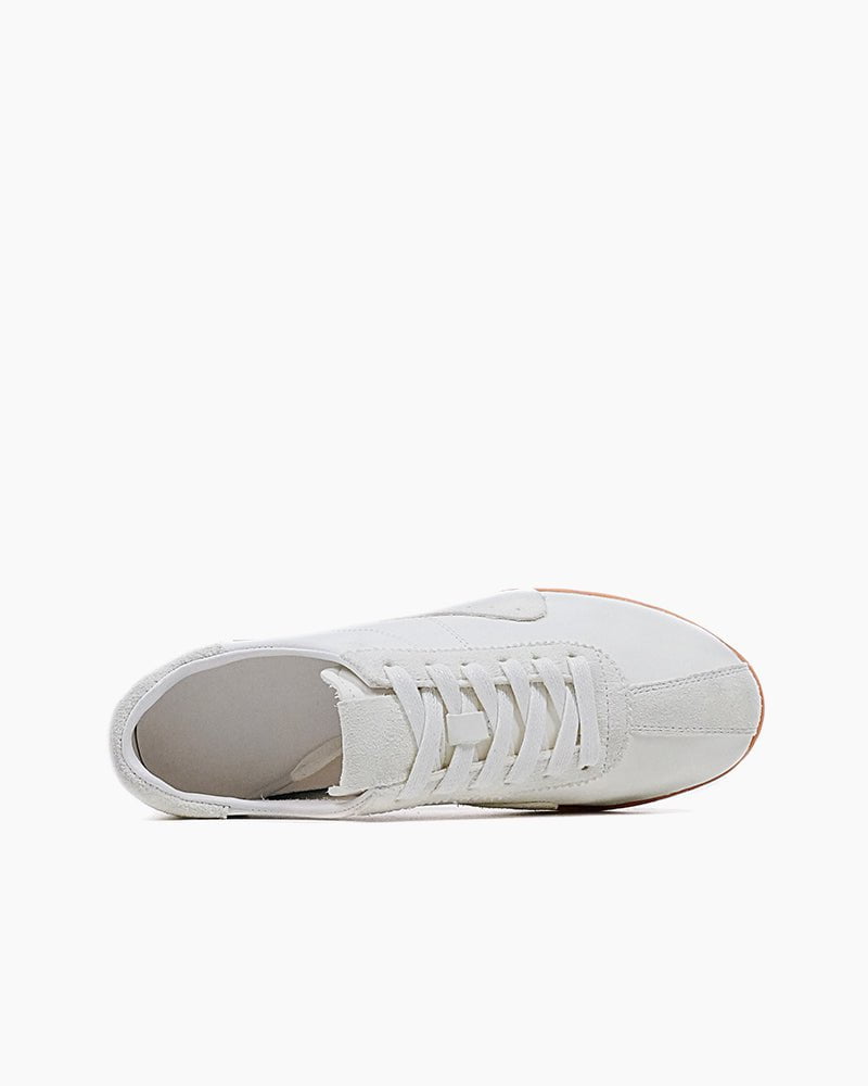 Retro Suede Nappa Leather Textured Sole Sneakers