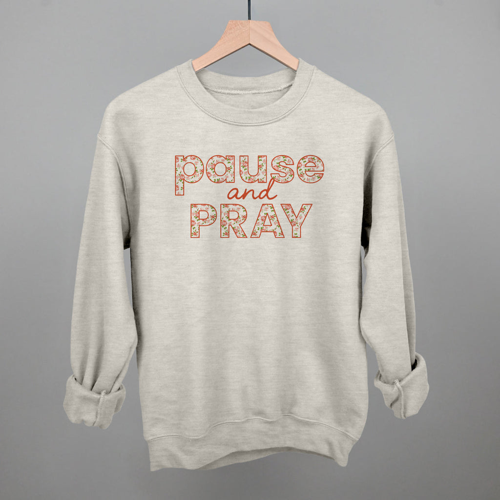 Pause And Pray Floral