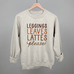 Leggings, Leaves, Lattes Please!
