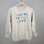 Take Me To The Lake Distressed