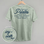 The 10 Principles Of Pilates (Back Print)