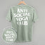 Anti Social Yoga Club (White) (Back Print)