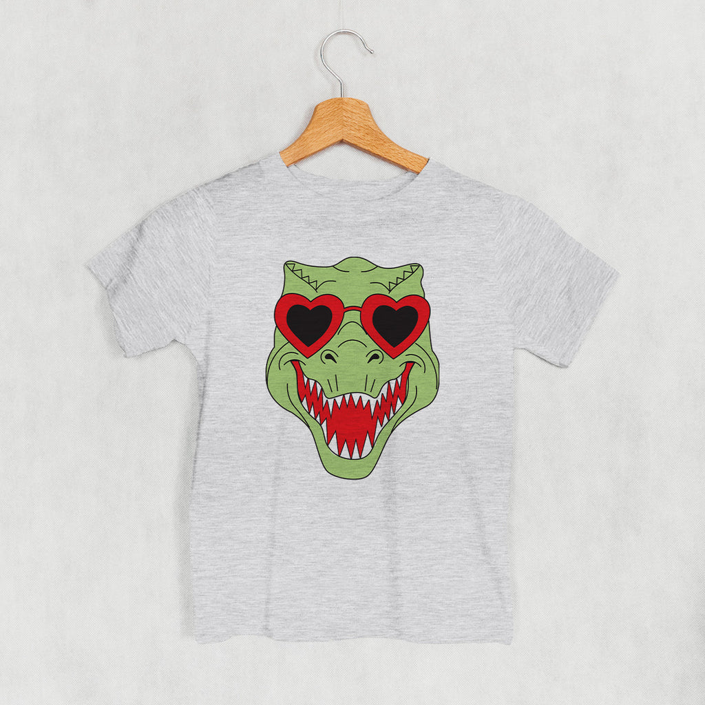 Dino Heart Glasses (Green) (Kids)