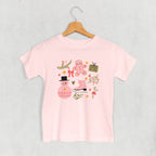 Pink Christmas Doodles (Kids)