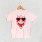 Dino Heart Glasses (Pink) (Kids)