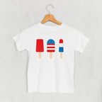 Red White & Blue Popsicles (Kids)
