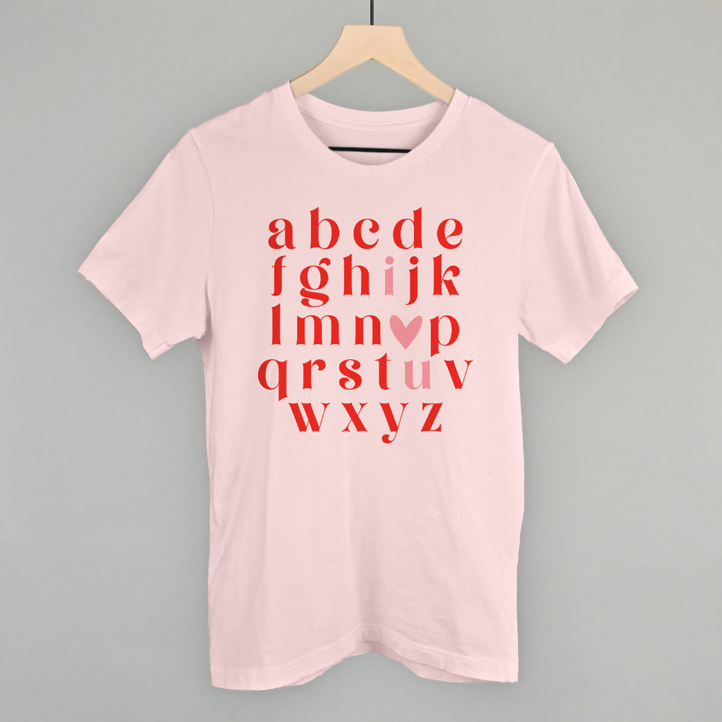 I Heart U Alphabet