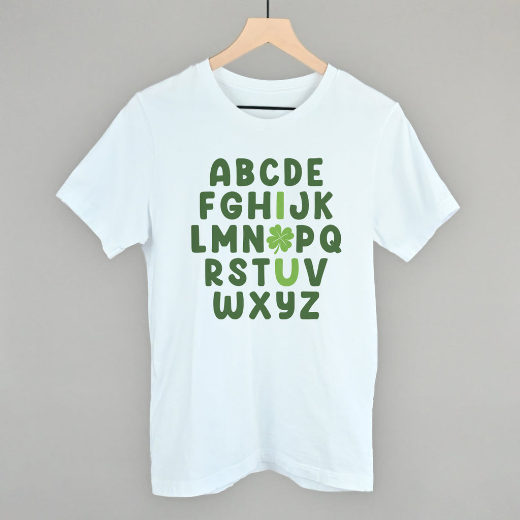 I Love You Clover Alphabet