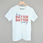 Hey Batter Batter Swing (Red + Navy)