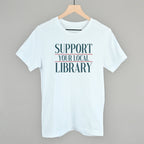 Support Your Local Library Serif