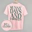 Sunny Days And Fairways (Back Print)
