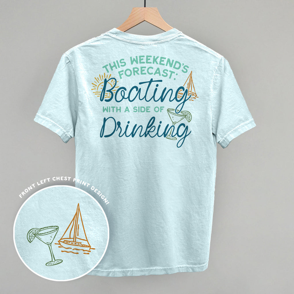 Weekend Forecast- Boating and Drinking (Back Print)