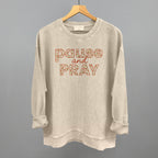 Pause And Pray Floral