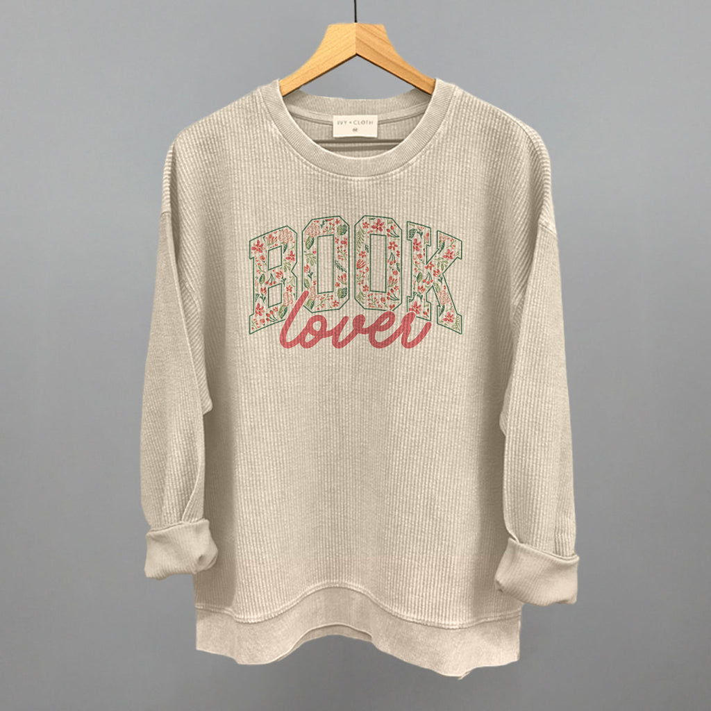 Book Lover Floral Arch + Script