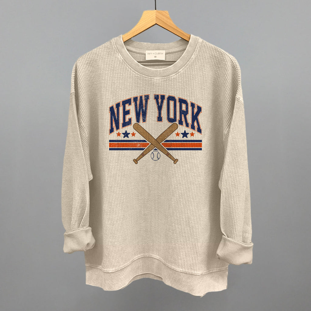 New York Baseball (Blue/Orange)