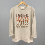 Leggings, Leaves, Lattes Please!