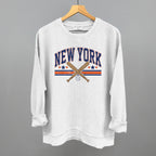 New York Baseball (Blue/Orange)