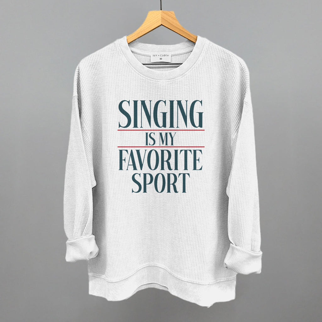 Singing Is My Favorite Sport