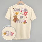 Girl Dad Club Doodles (Back Print)