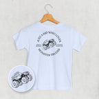 Just A Kid Who Loves Monster Trucks (Kids Back Print)