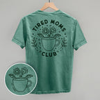 Tired Moms Club Floral (Back Print)