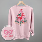 Merry Christmas Bow Tree (Back Print)