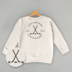 Just A Kid Who Loves Hockey (Kids Back Print)