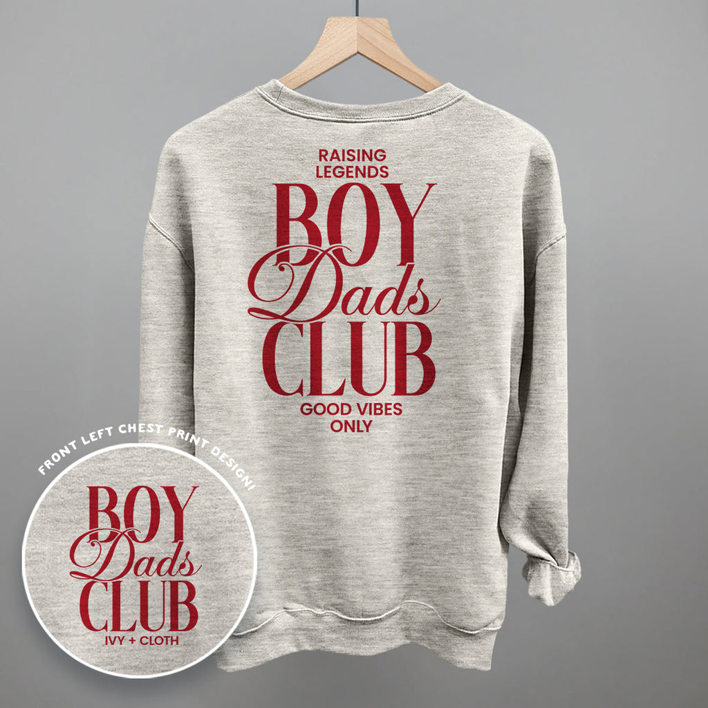 Boy Dads Club (Red) (Back Print)