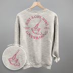 Just A Girl Who Loves Baking (Back Print)