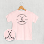 Just A Kid Who Loves Hockey (Kids Back Print)