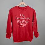 On Gamedays, We Wear Red
