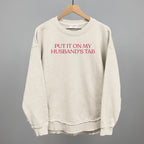 Put It On My Husband's Tab (Pink)