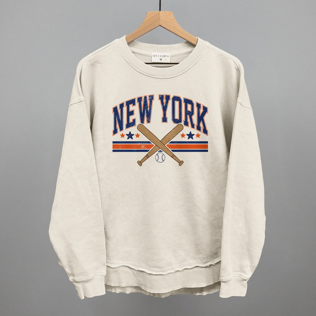 New York Baseball (Blue/Orange)