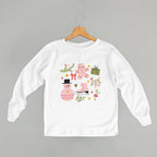 Pink Christmas Doodles (Kids)