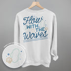 Flow With The Waves (Back Print)