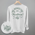 All Booked For Christmas Wreath (Back Print)