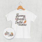Bunny Kisses + Easter Wishes (Kids Back Print)