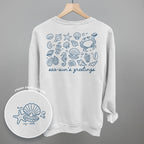 Sea-Sun's Greetings (Back Print)