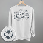 Soccer Mom (Script + Doodles) (Back Print)