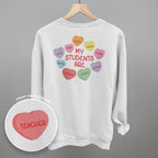 My Students Are (Candy Hearts) (Back Print)